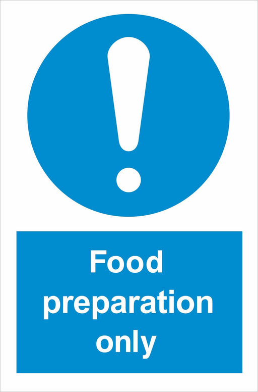 Food preparation only