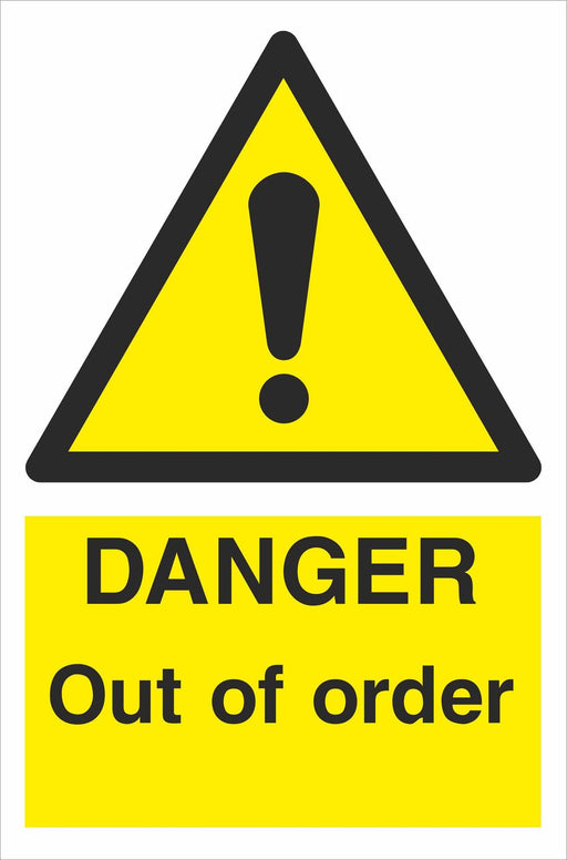 DANGER Out of order