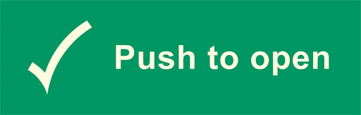 Push to open