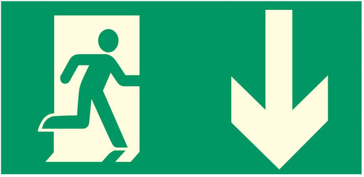 Emergency Escape - Running Man Right - Down Arrow
