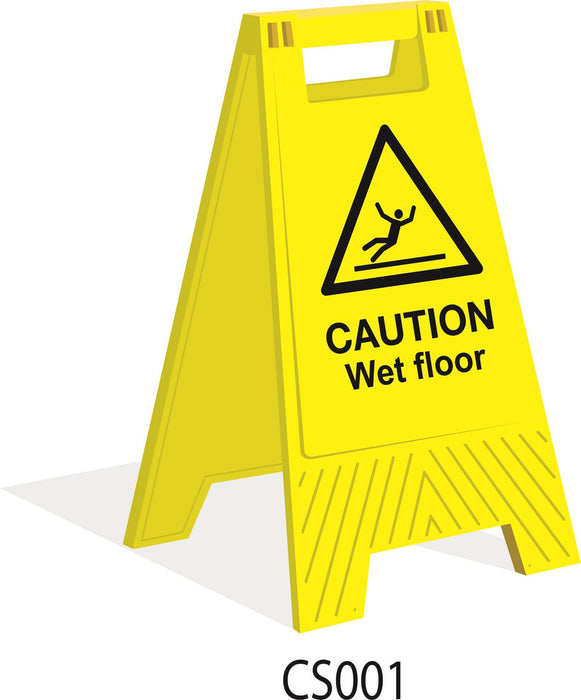 Floor Stand  - Caution Wet Floor