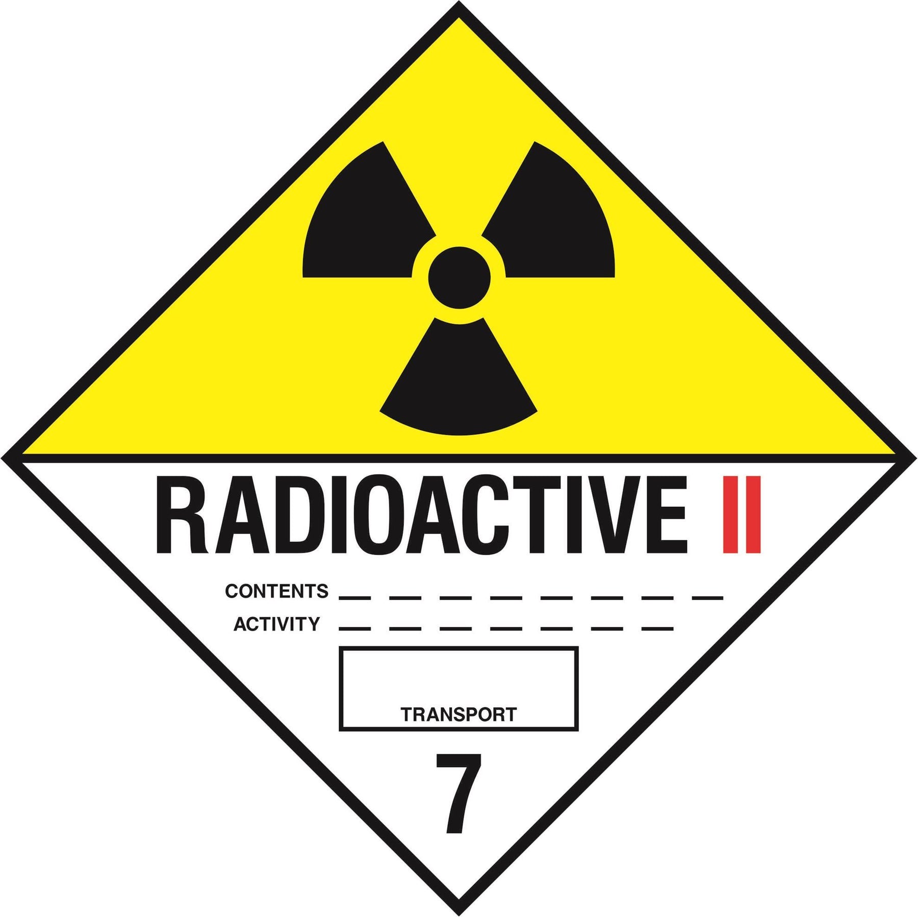 Hazardous Diamond - RADIOACTIVE 7