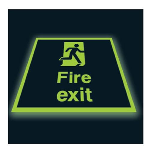 Fire exit (PHOTOLUMINESCENT)