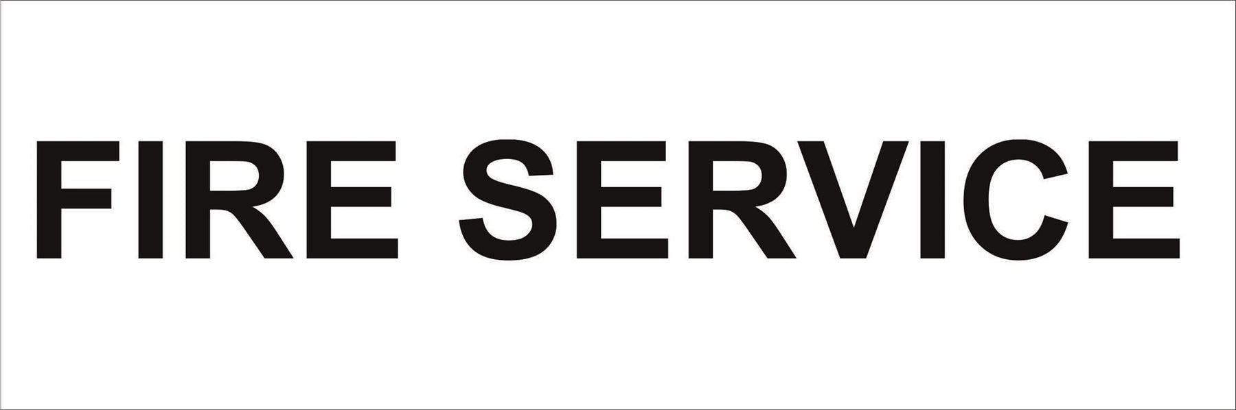 Pipeline Marking Label - FIRE SERVICE