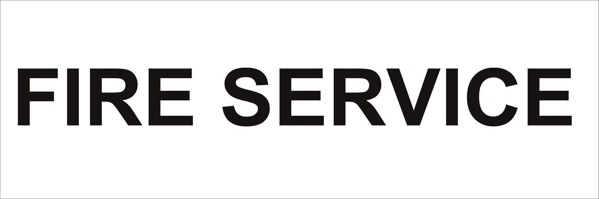 Pipeline Marking Label - FIRE SERVICE