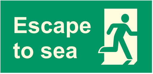 Escape to sea