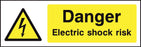 Danger Electric shock risk