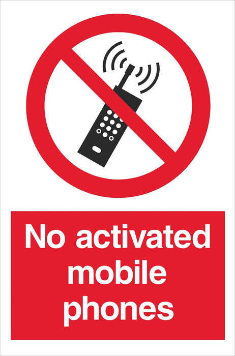 No activated mobile phones