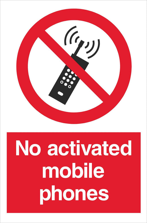 No activated mobile phones