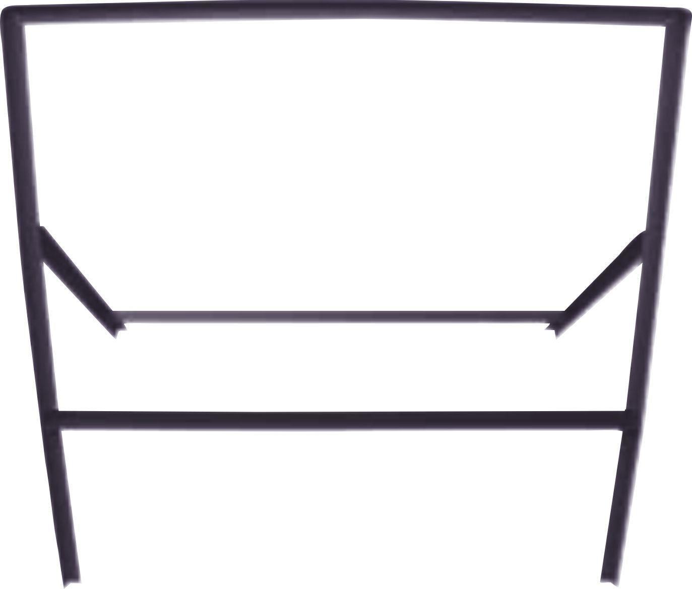 METAL FOLDING SIGN FRAME FOR COVID 19 SOCIAL DISTANCING SIGNS