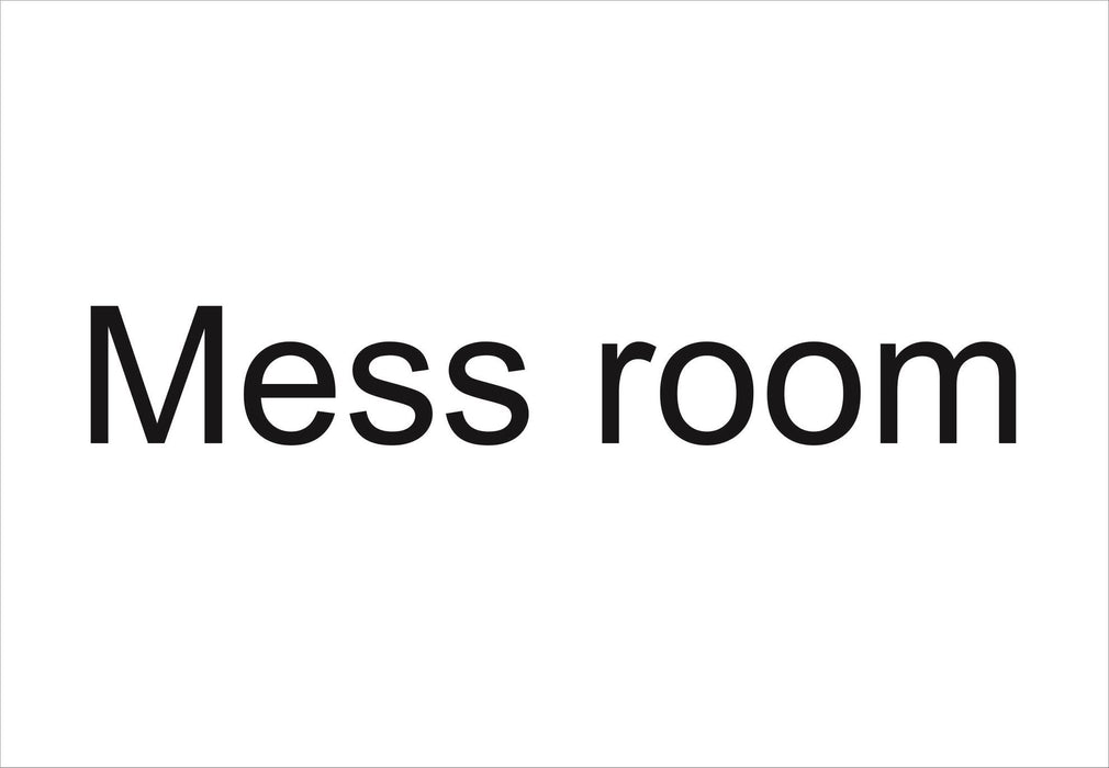 Mess room