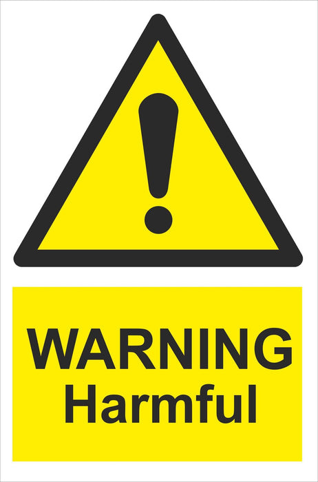 WARNING Harmful