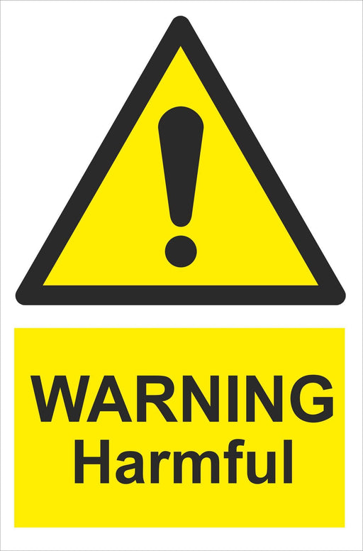 WARNING Harmful