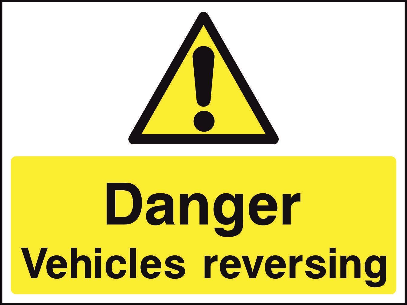 Danger Vehicles reversing