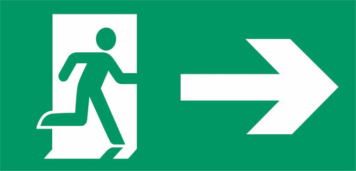 Emergency Escape - Running Man Right - Arrow Right