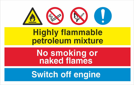 Highly flammable petroleum mixture