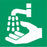 Emergency hand wash station - First aid symbol