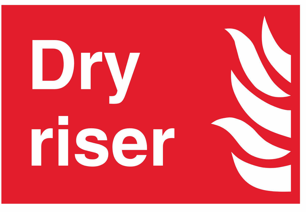 Dry riser — Sign Services UK
