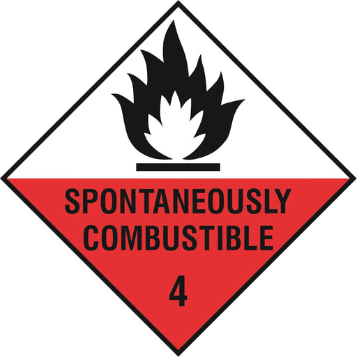 Hazardous Diamond - SPONTANEOUSLY COMBUSTIBLE 4