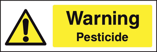 Warning Pesticide