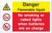 Danger Flammable liquid
