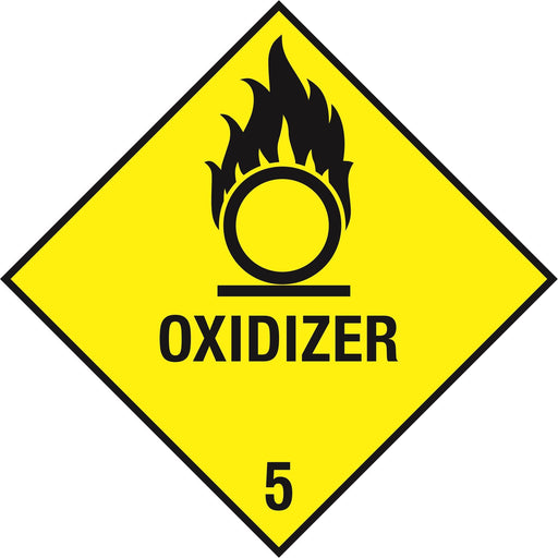 Hazardous Diamond - OXIDIZER 5