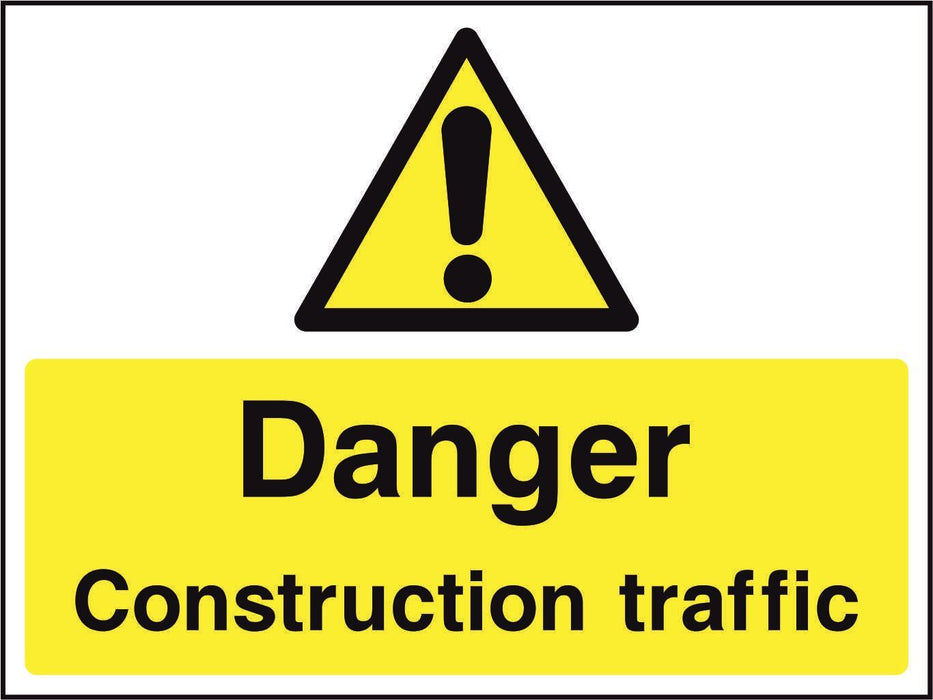 Danger Construction traffic