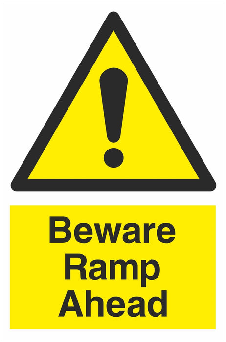 Beware Ramp Ahead