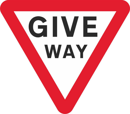 Give Way - Road Traffic Sign