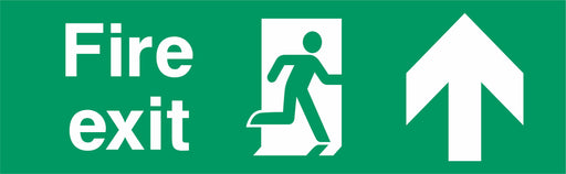 Fire Exit - Running Man Right - Up Arrow