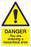 DANGER You are entering a hazardous area