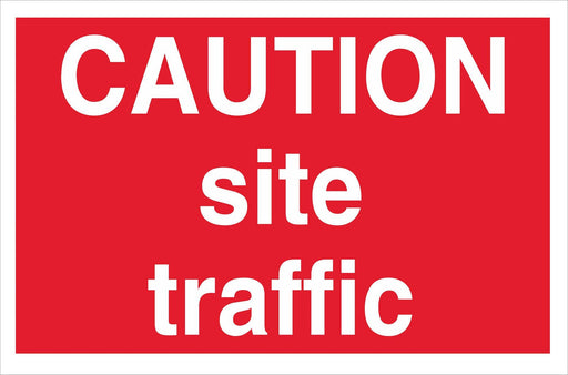 CAUTION site traffic