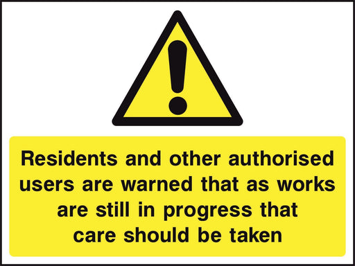 Residents and other authorised…..