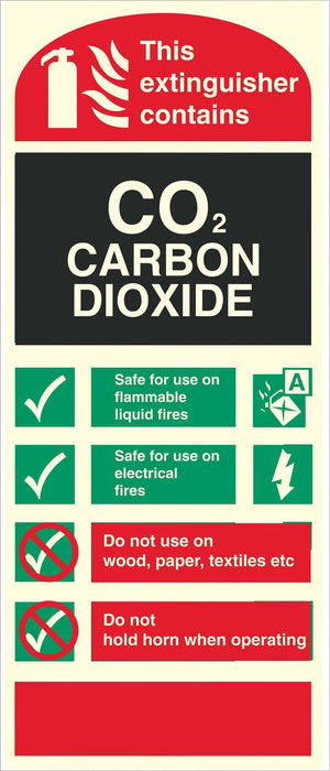 CO2 CARBON DIOXIDE - Fire Extinguisher