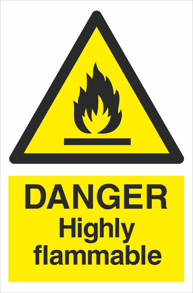 DANGER Highly flammable