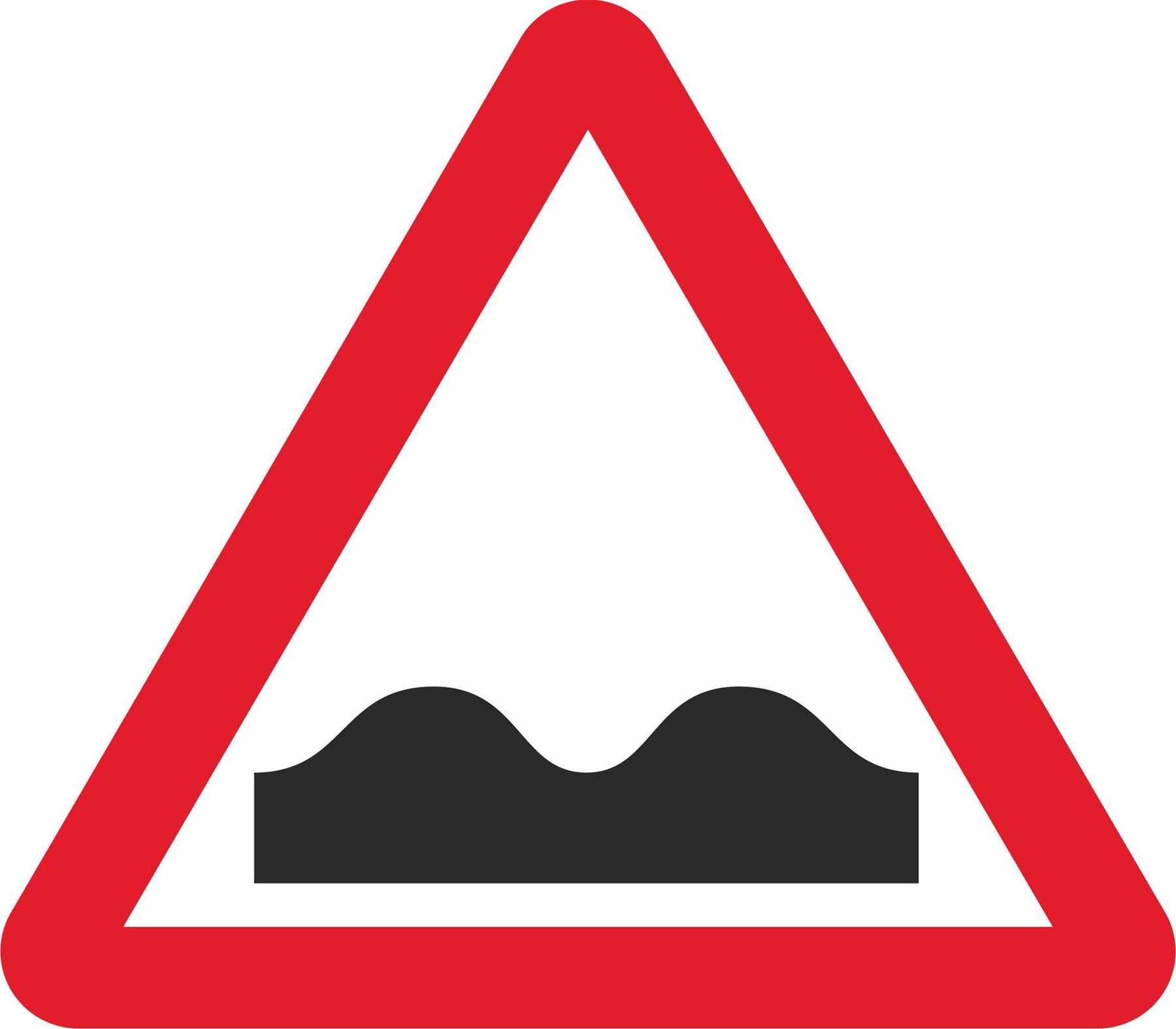 Uneven Road - Road Traffic Sign