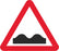 Uneven Road - Road Traffic Sign