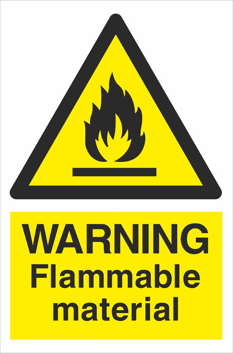 WARNING Flammable material
