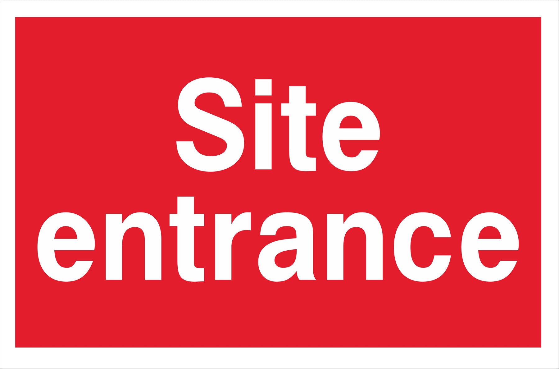 Site entrance