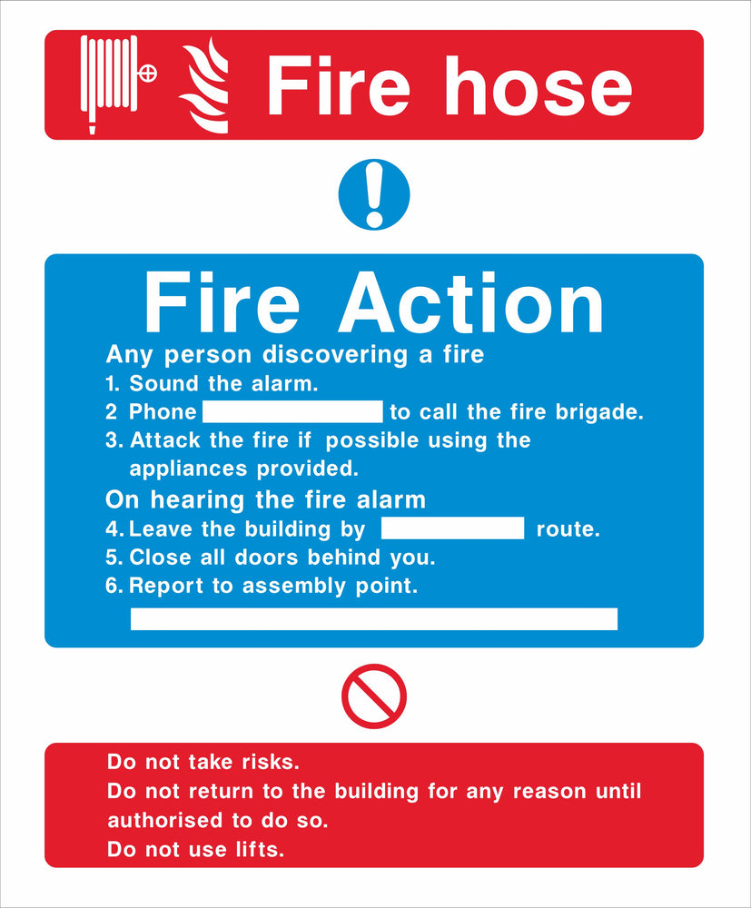 Fire Action - Fire hose