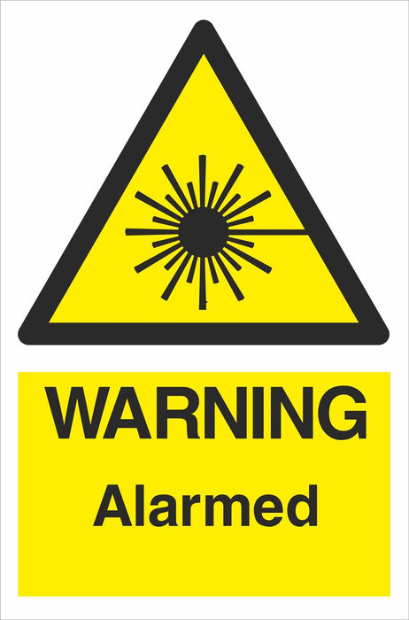 WARNING Alarmed