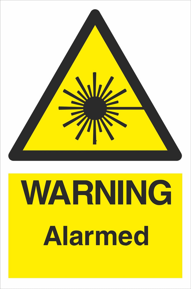 WARNING Alarmed