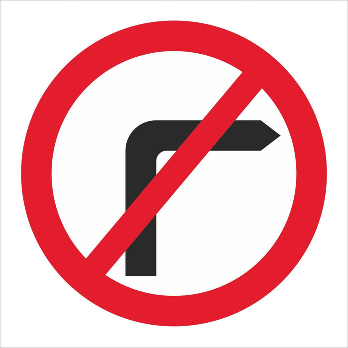 Temporary Road Traffic Sign