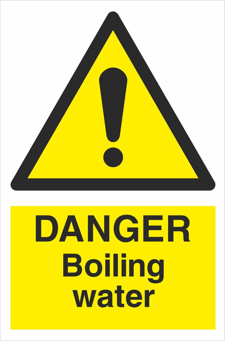 DANGER Boiling water