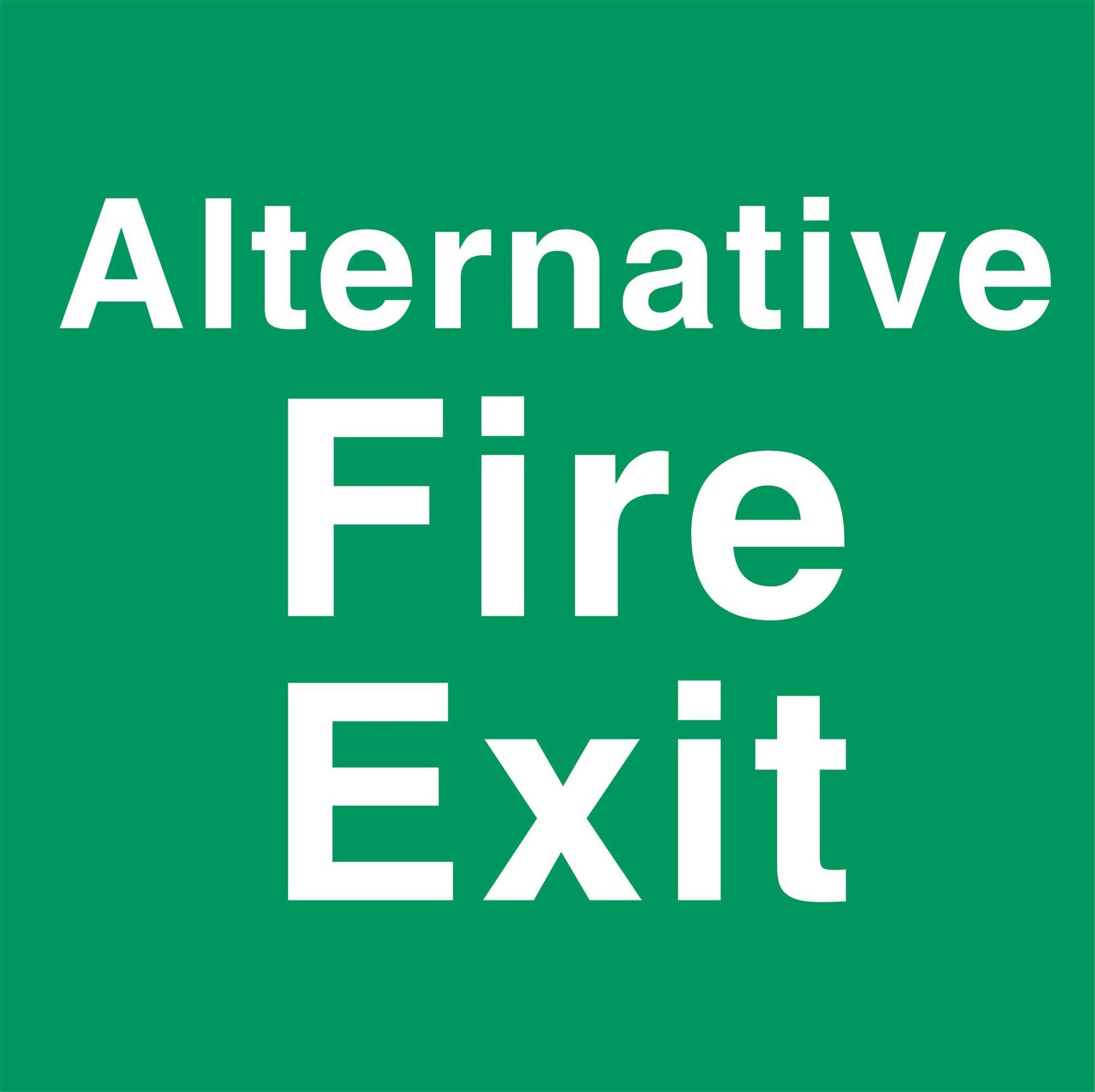 Alternative Fire Exit