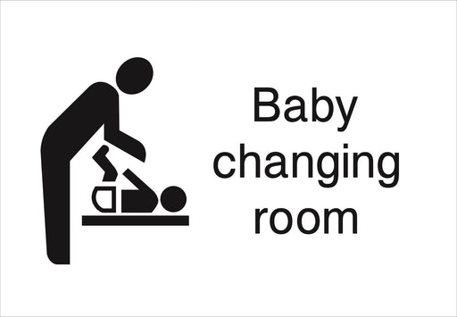 Baby changing room