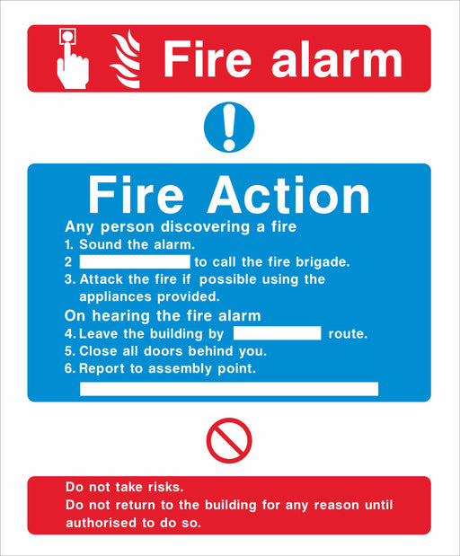 Fire Action - Fire alarm