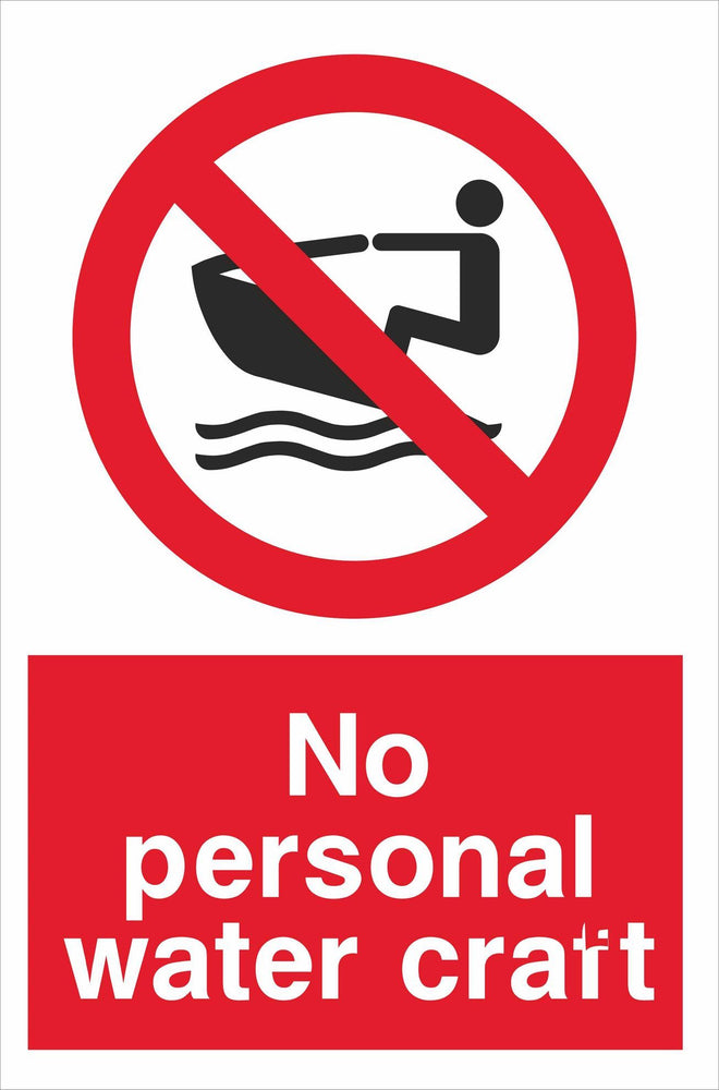 No personal water craft