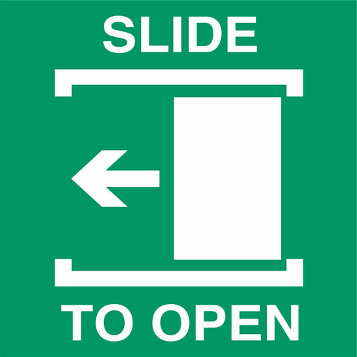 Slide to open