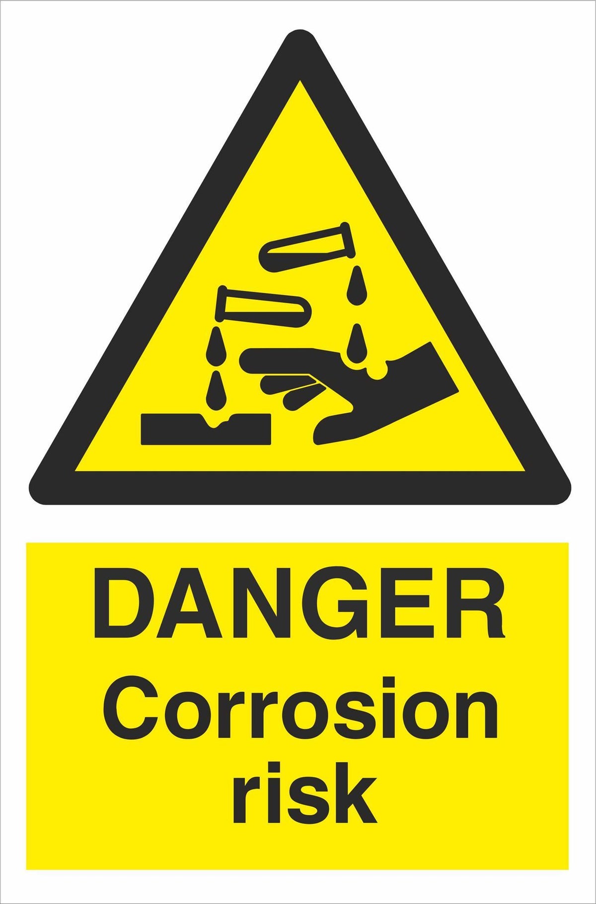 DANGER Corrosion risk — Sign Services UK